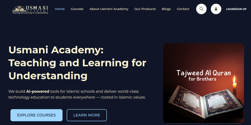 Usmani Academy local SEO case study
